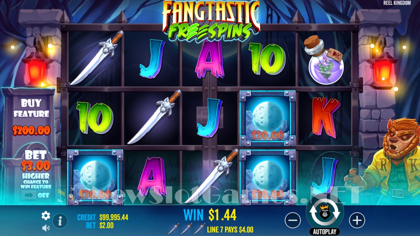 Fangtastic Freespins Slot Slot Image in Demo - pic. 3