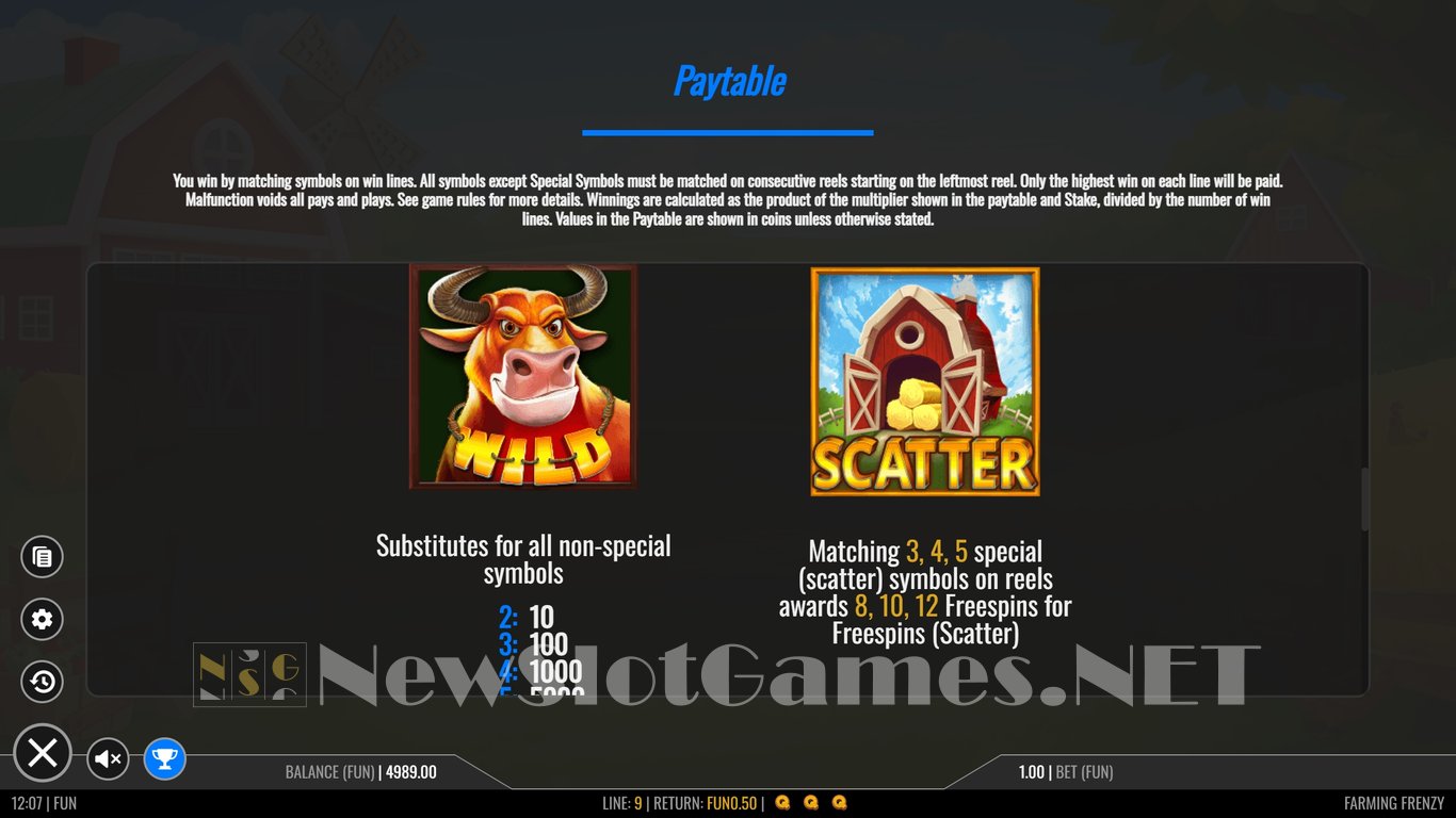 Farming Frenzy Slot Slot Image in Demo - pic. 10