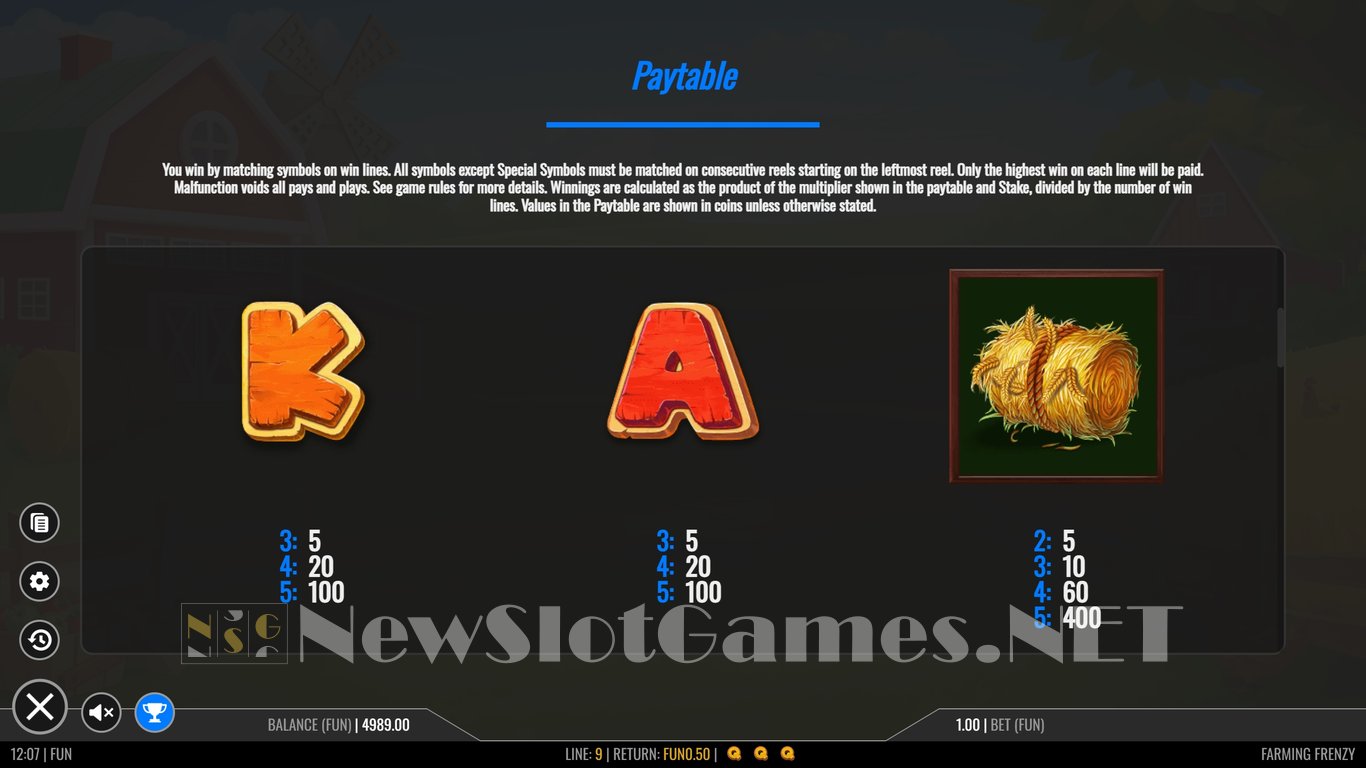 Farming Frenzy Slot Slot Image in Demo - pic. 8