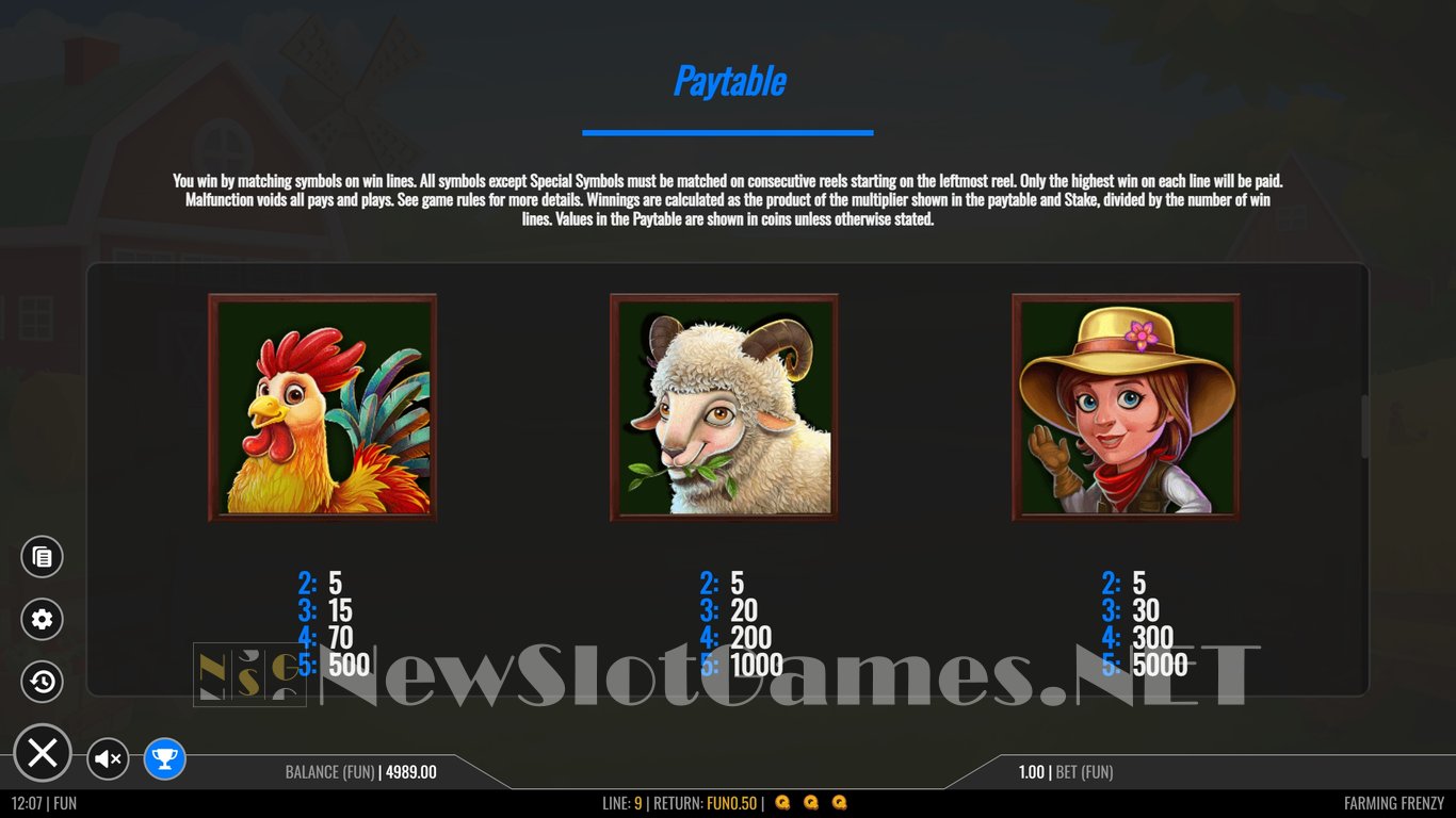 Farming Frenzy Slot Slot Image in Demo - pic. 9