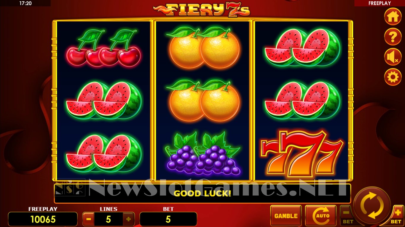 Fiery 7s Slot Slot Image in Demo - pic. 3