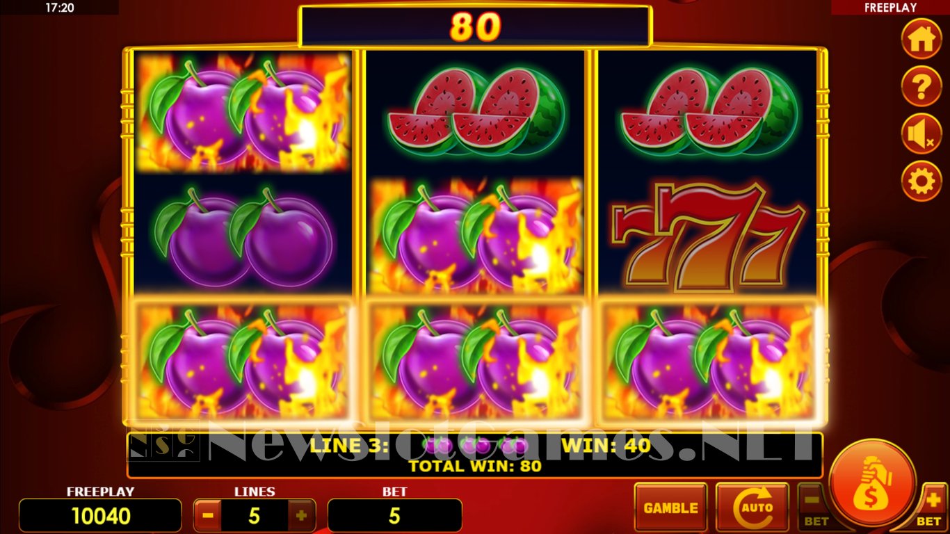 Fiery 7s Slot Slot Image in Demo - pic. 4
