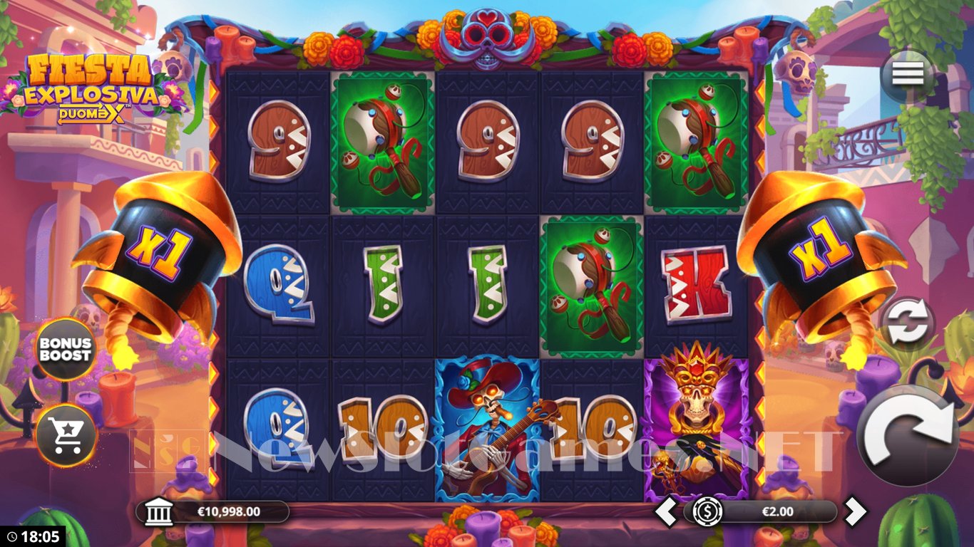 Fiesta Explosiva DuoMax Slot Demo Image