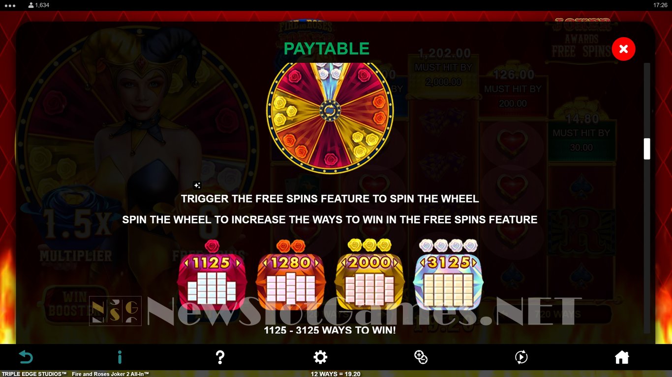 Fire and Roses Joker 2 All-In Slot Slot Image in Demo - pic. 13
