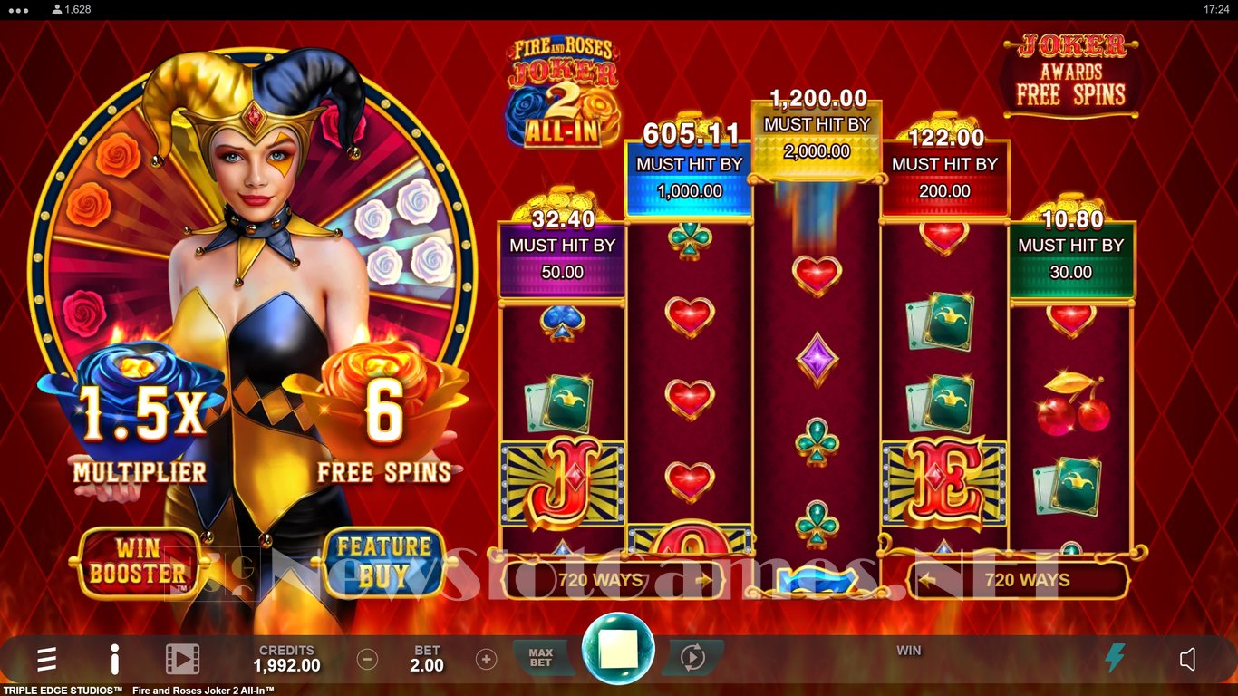 Fire and Roses Joker 2 All-In Slot Slot Image in Demo - pic. 2