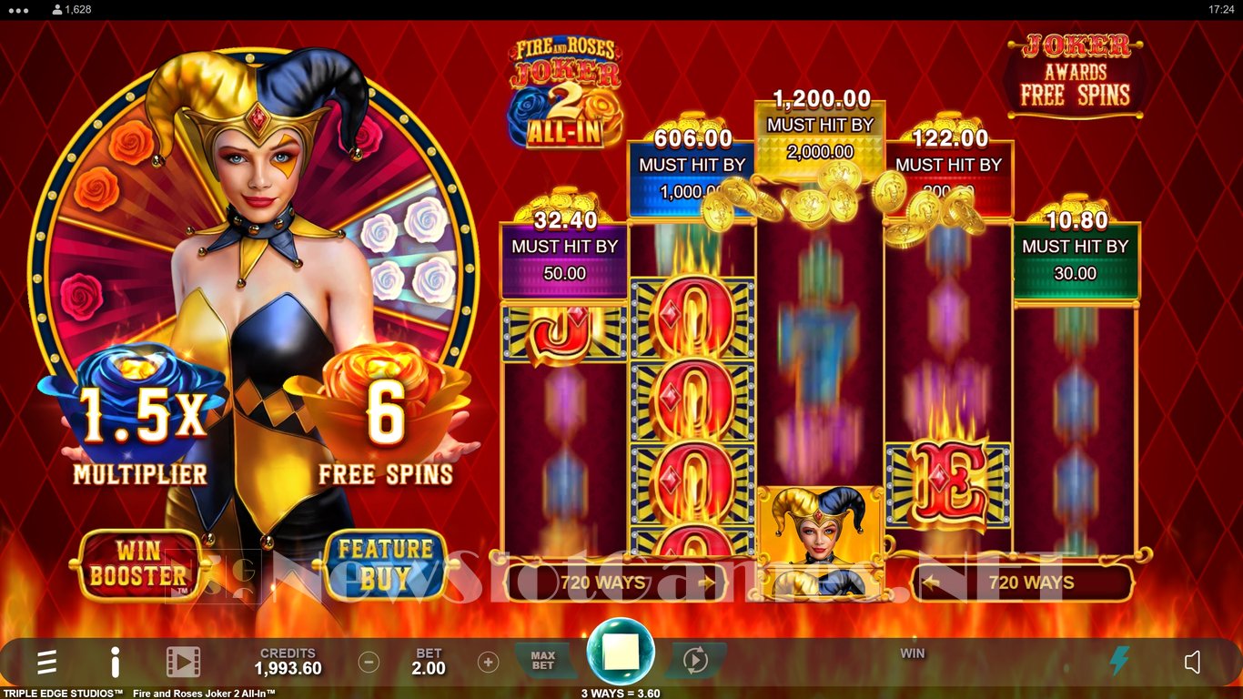 Fire and Roses Joker 2 All-In Slot Slot Image in Demo - pic. 3