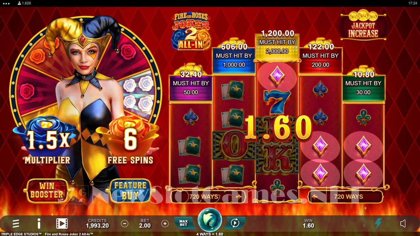 Fire and Roses Joker 2 All-In Slot Slot Image in Demo - pic. 4