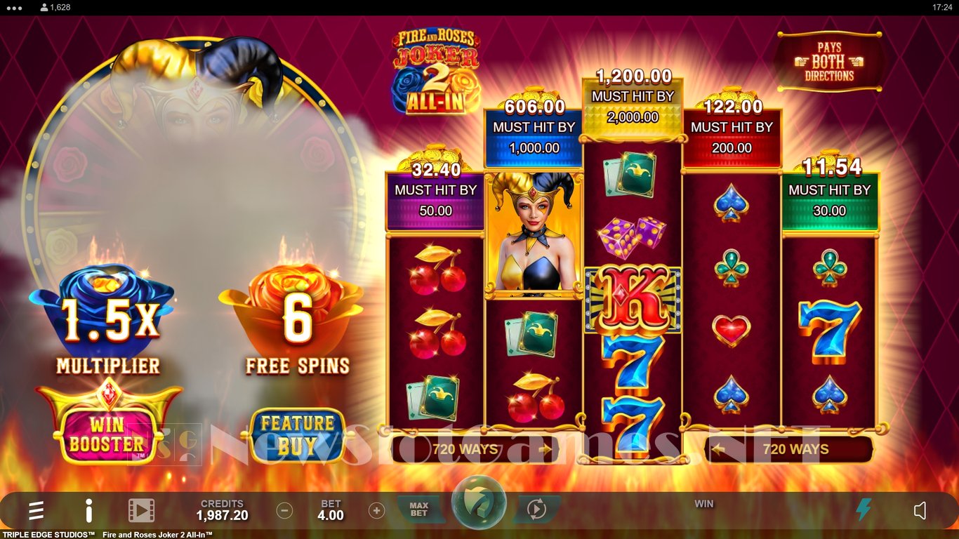 Fire and Roses Joker 2 All-In Slot Slot Image in Demo - pic. 6