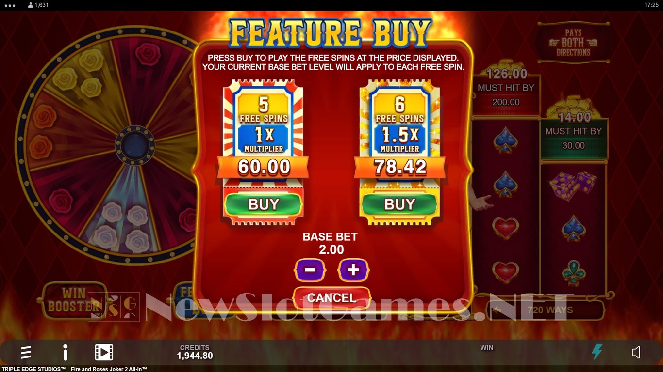 Fire and Roses Joker 2 All-In Slot Slot Image in Demo - pic. 8