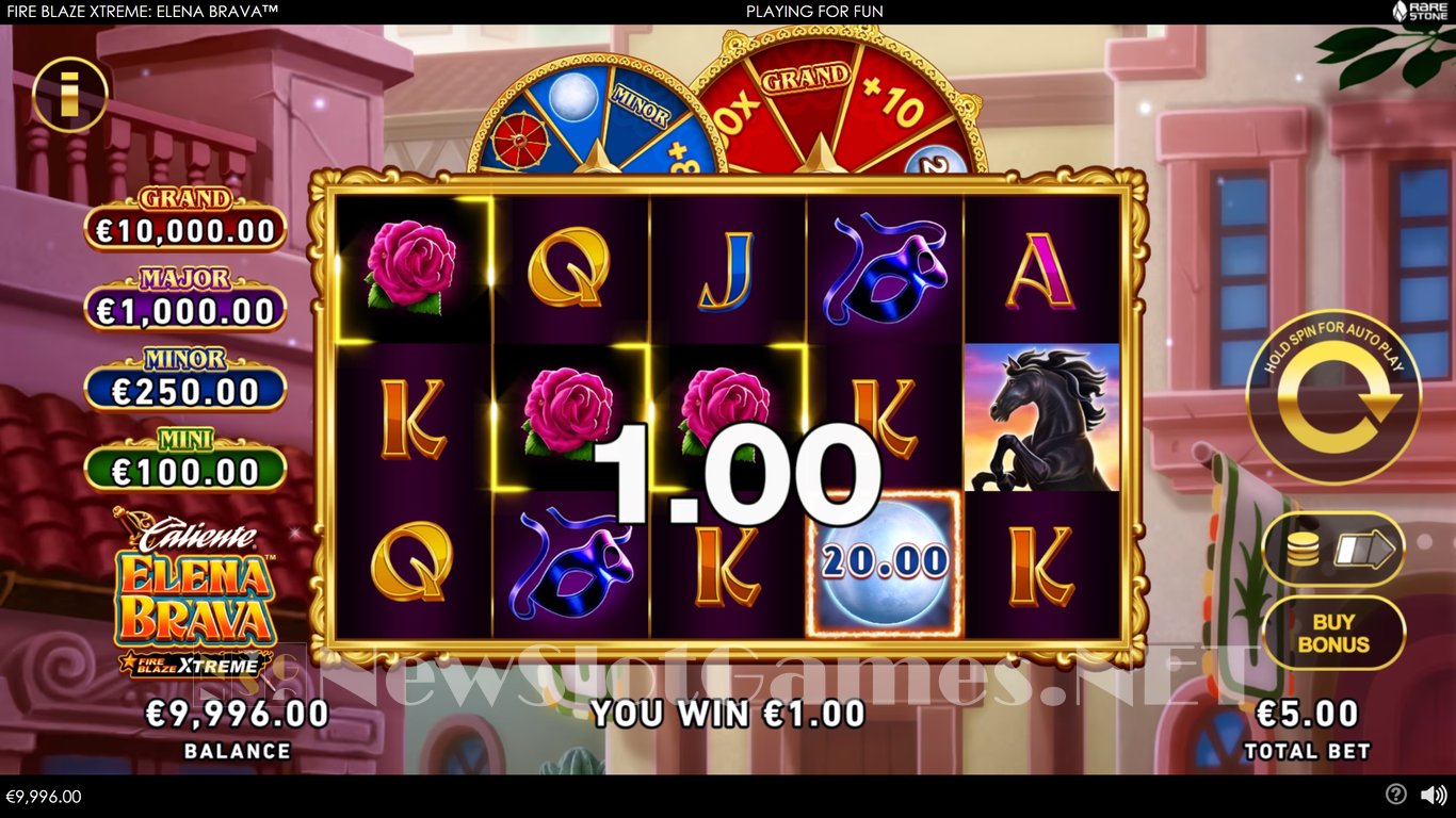 Fire Blaze Xtreme Elena Brava Slot Demo Image