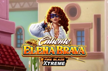 Fire Blaze Xtreme Elena Brava Slot Logo