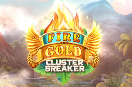 Fire and Gold Cluster Breaker Slot Icon