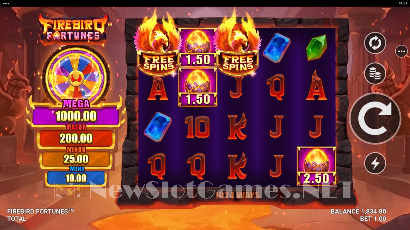 Firebird Fortunes Slot Slot Image in Demo - pic. 4