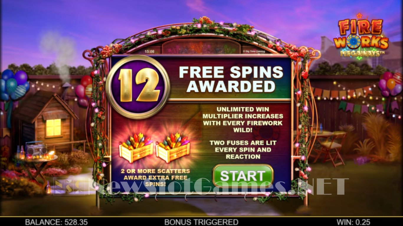 Fireworks Megaways Slot Slot Image in Demo - pic. 2