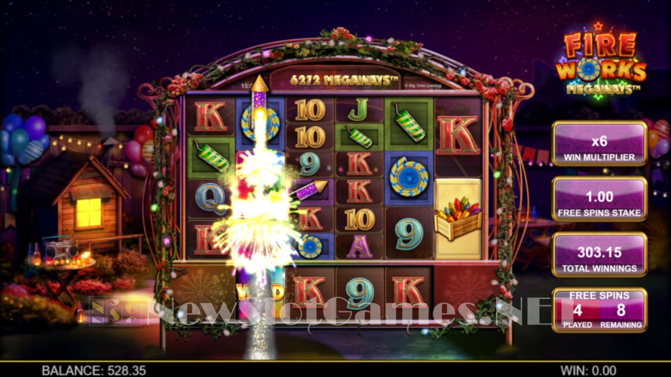 Fireworks Megaways Slot Slot Image in Demo - pic. 3