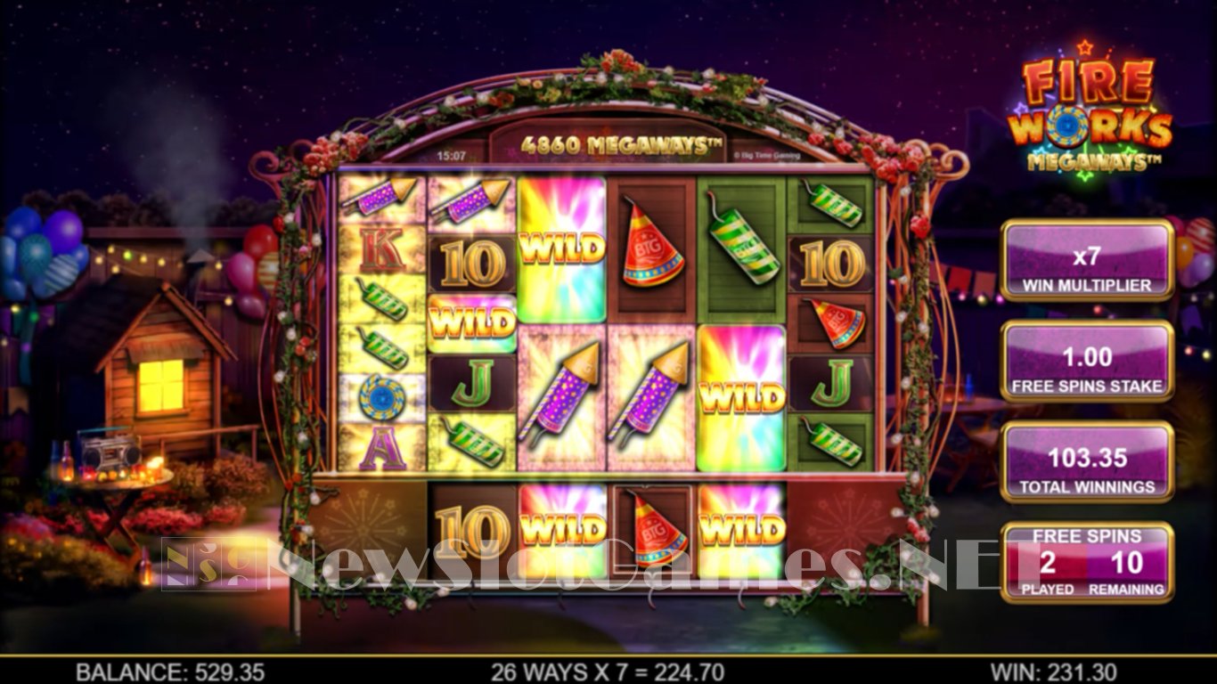 Fireworks Megaways Slot Slot Image in Demo - pic. 4