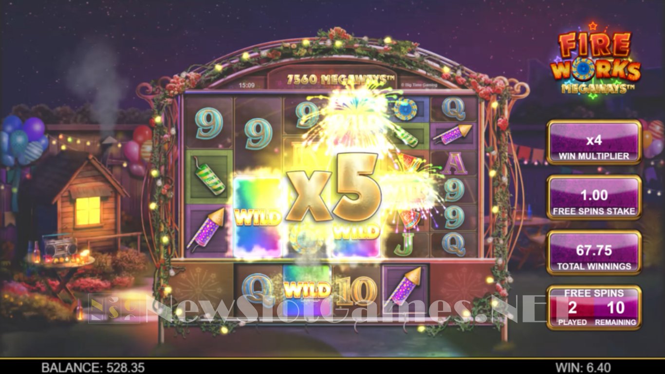 Fireworks Megaways Slot Slot Image in Demo - pic. 5
