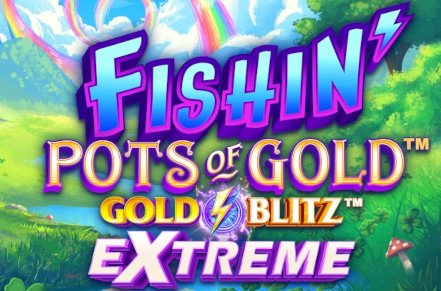 Fishin Pots of Gold Gold Blitz EXTREME Slot Logo