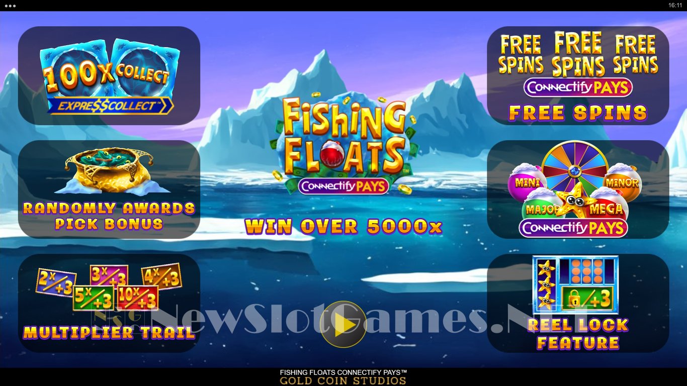 Fishing Floats Connectify Pays Slot Demo Image