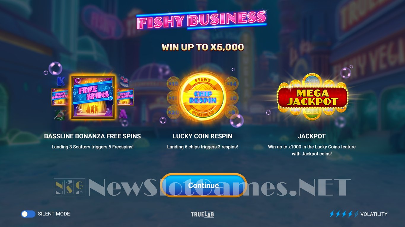 Fishy Business Slot Demo Image