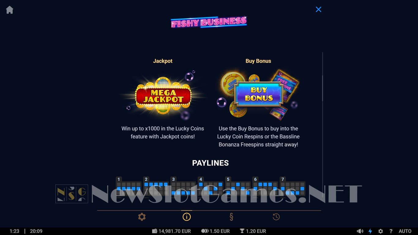 Fishy Business Slot Slot Image in Demo - pic. 8