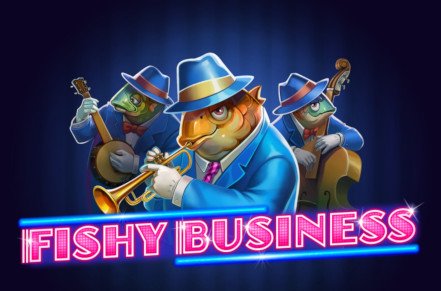 Fishy Business Slot Logo