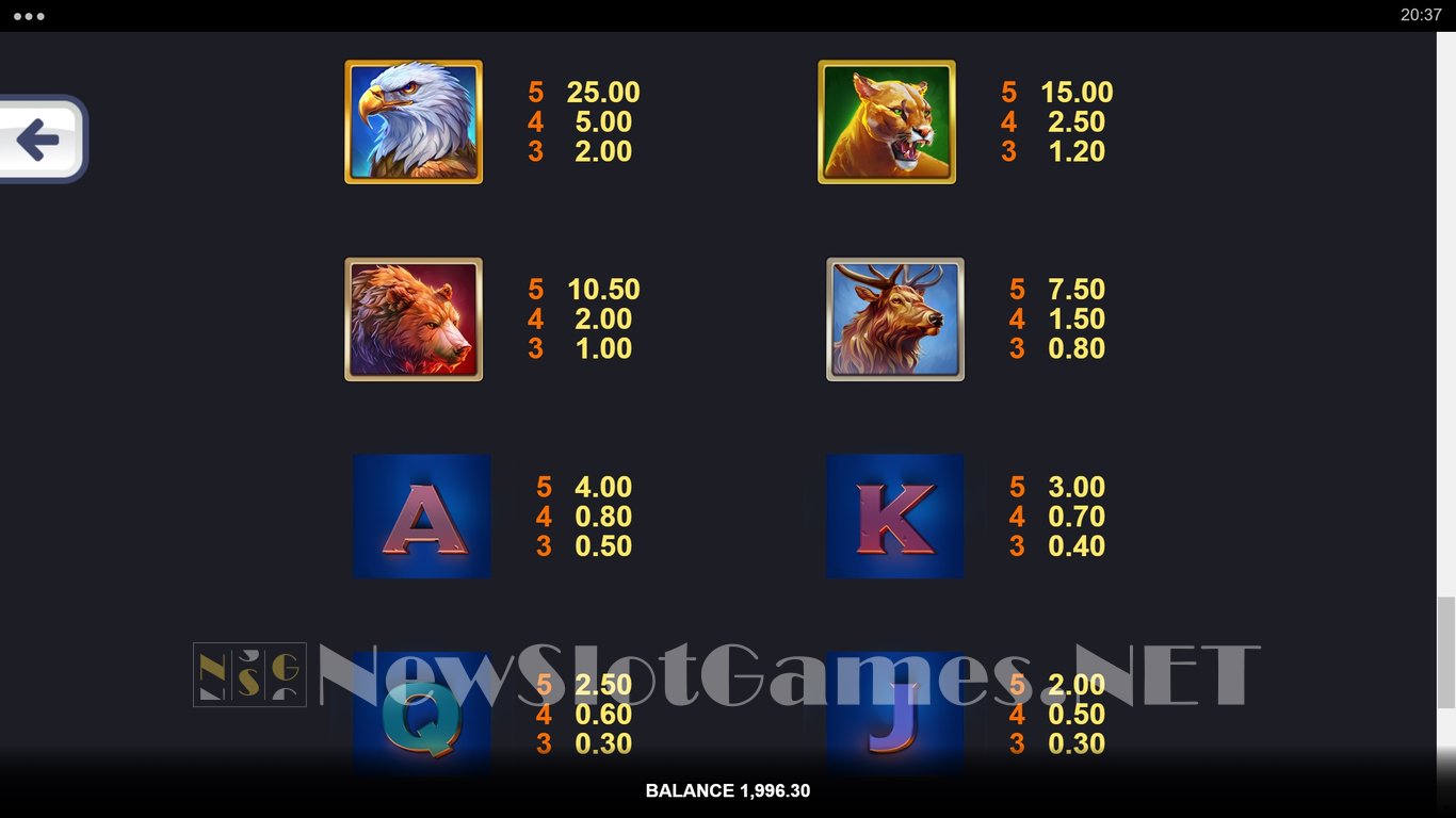 Flaming Wolf Link & Win Slot Slot Image in Demo - pic. 9