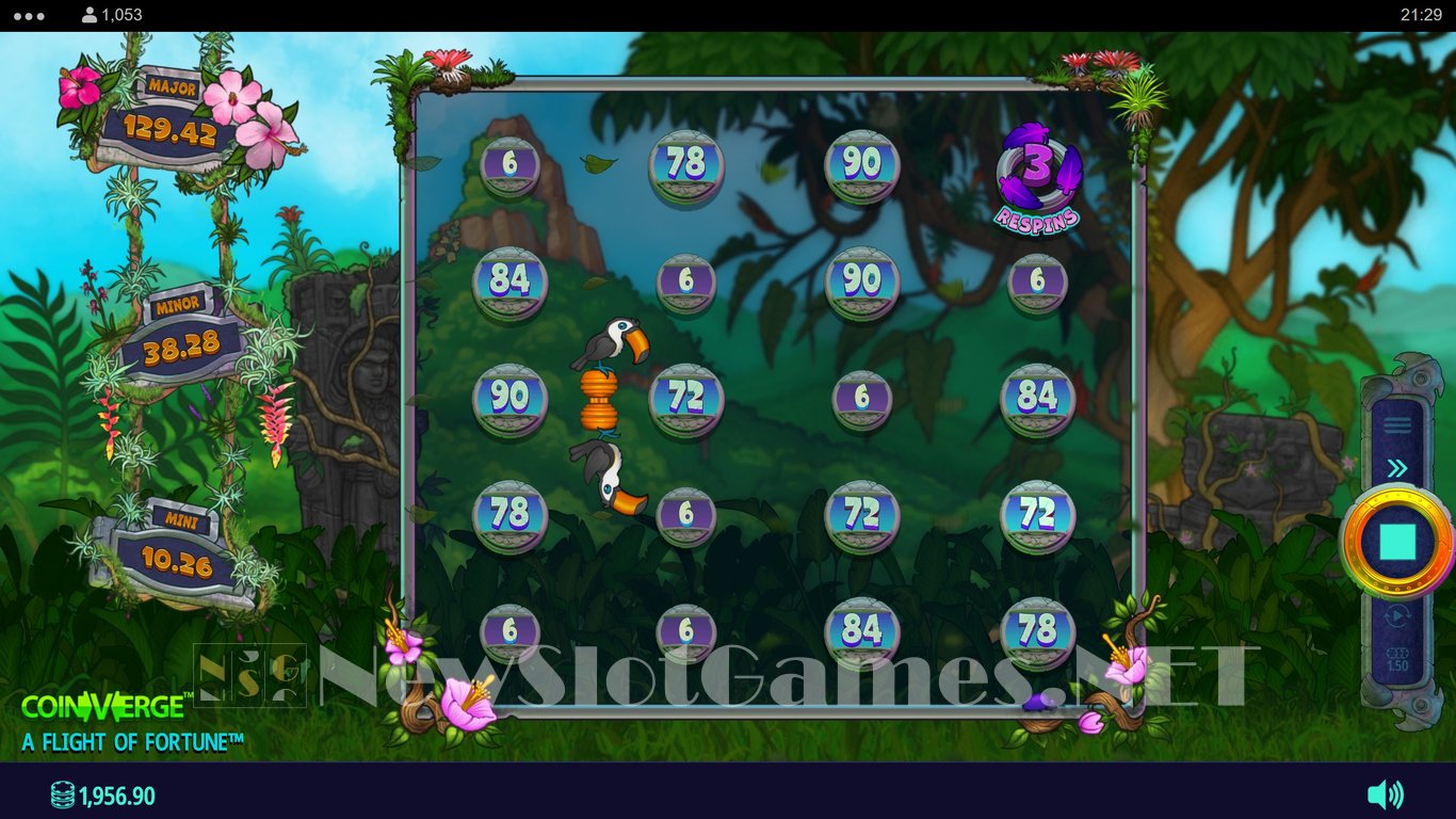 A Flight of Fortune Slot Demo Image