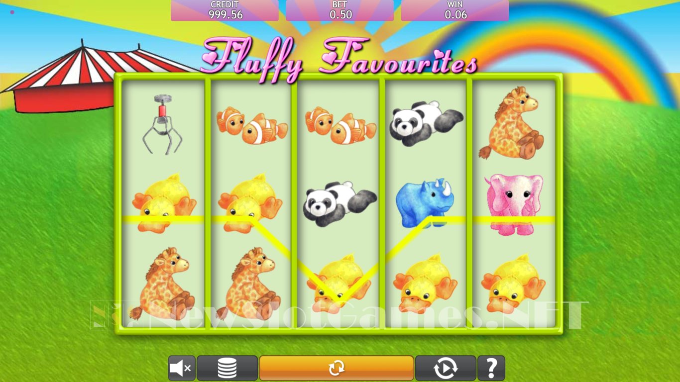 Fluffy Favourites Cash Collect Slot Demo Image