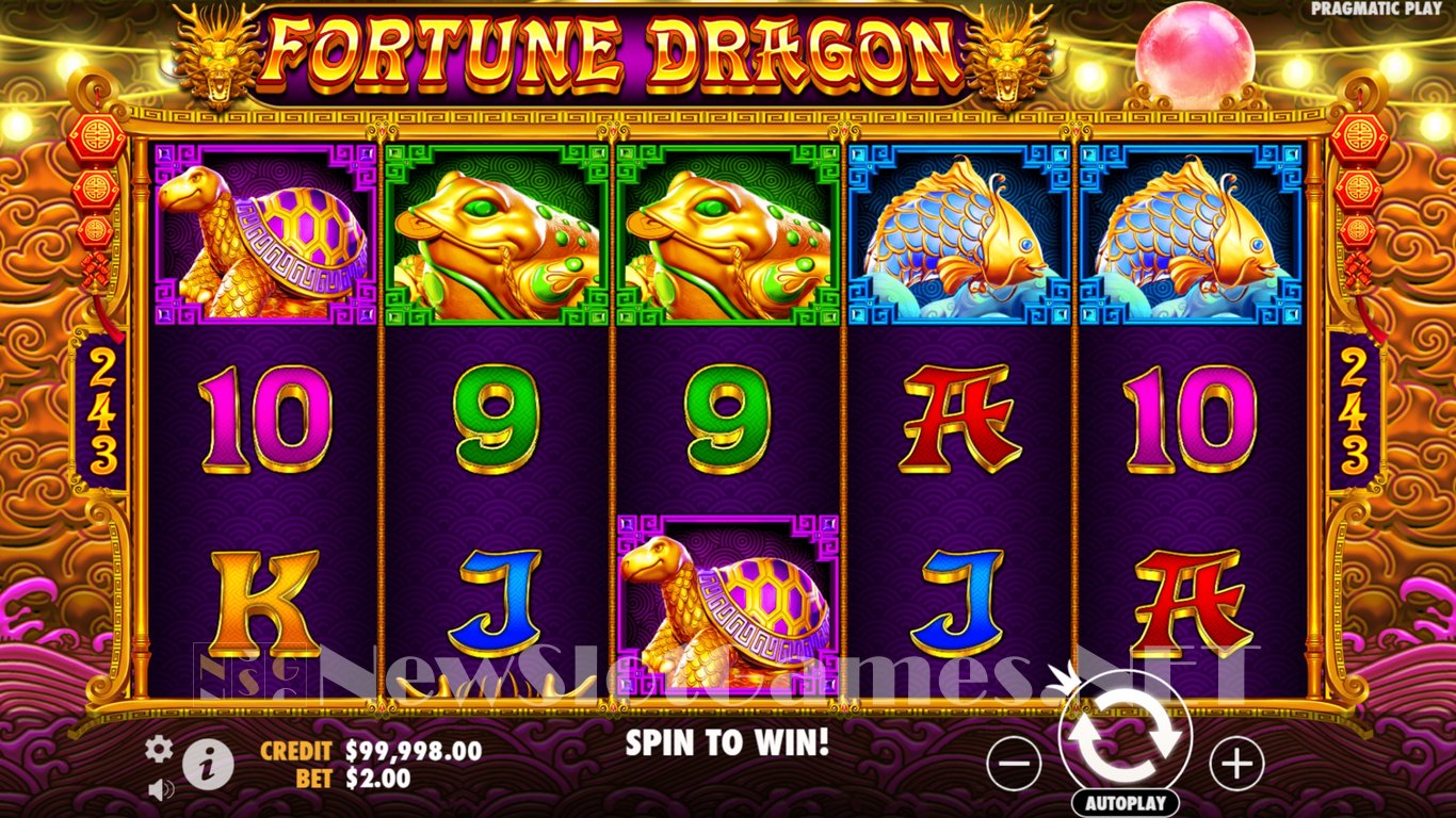 Fortune Dragon Slot Slot Image in Demo - pic. 2