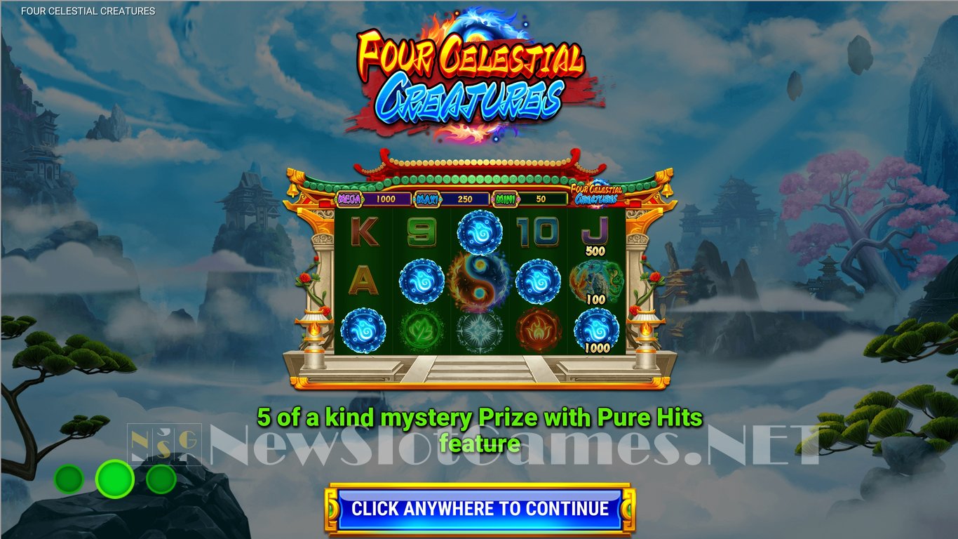 Four Celestial Creatures Slot Demo Image