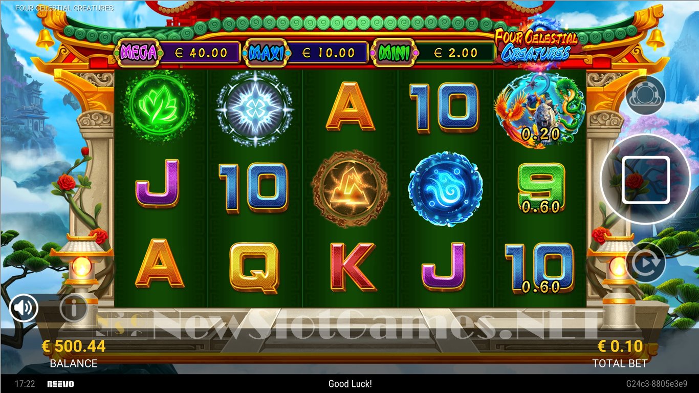 Four Celestial Creatures Slot Slot Image in Demo - pic. 5
