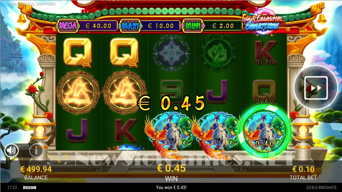Four Celestial Creatures Slot Slot Image in Demo - pic. 6