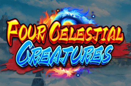 Four Celestial Creatures Slot Logo