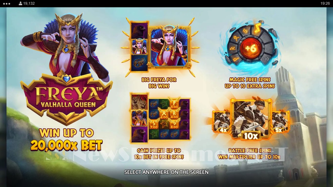 Freya Valhalla Queen Slot Demo Image
