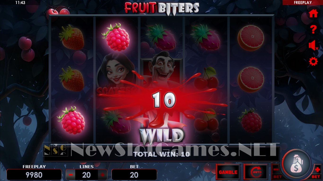 Fruit Biters Slot Demo Image