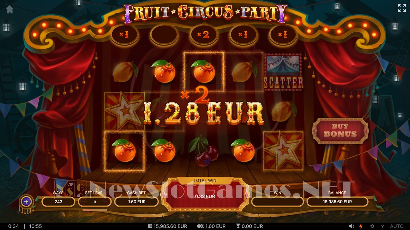 Fruit Circus Party Slot Slot Image in Demo - pic. 5