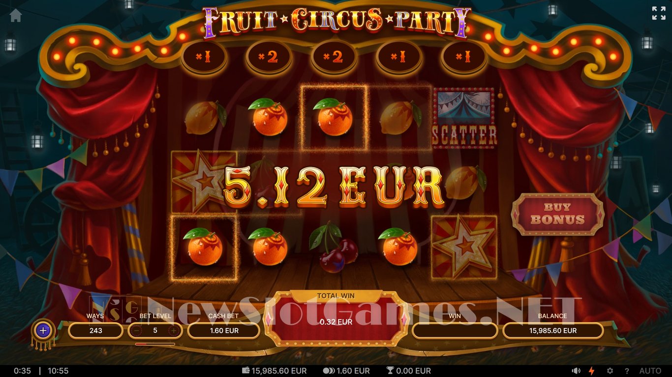 Fruit Circus Party Slot Slot Image in Demo - pic. 6