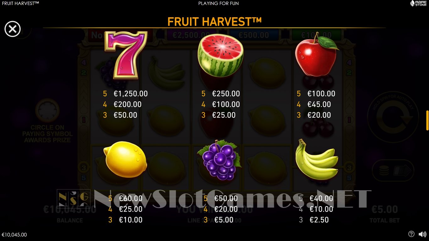 Fruit Harvest Slot Slot Image in Demo - pic. 7