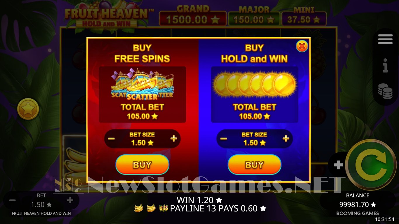 Fruit Heaven Hold and Win Slot Slot Image in Demo - pic. 7