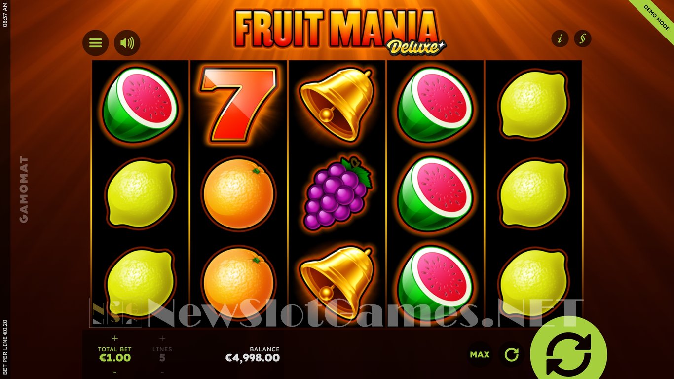 Fruit Mania Deluxe Slot Slot Image in Demo - pic. 2