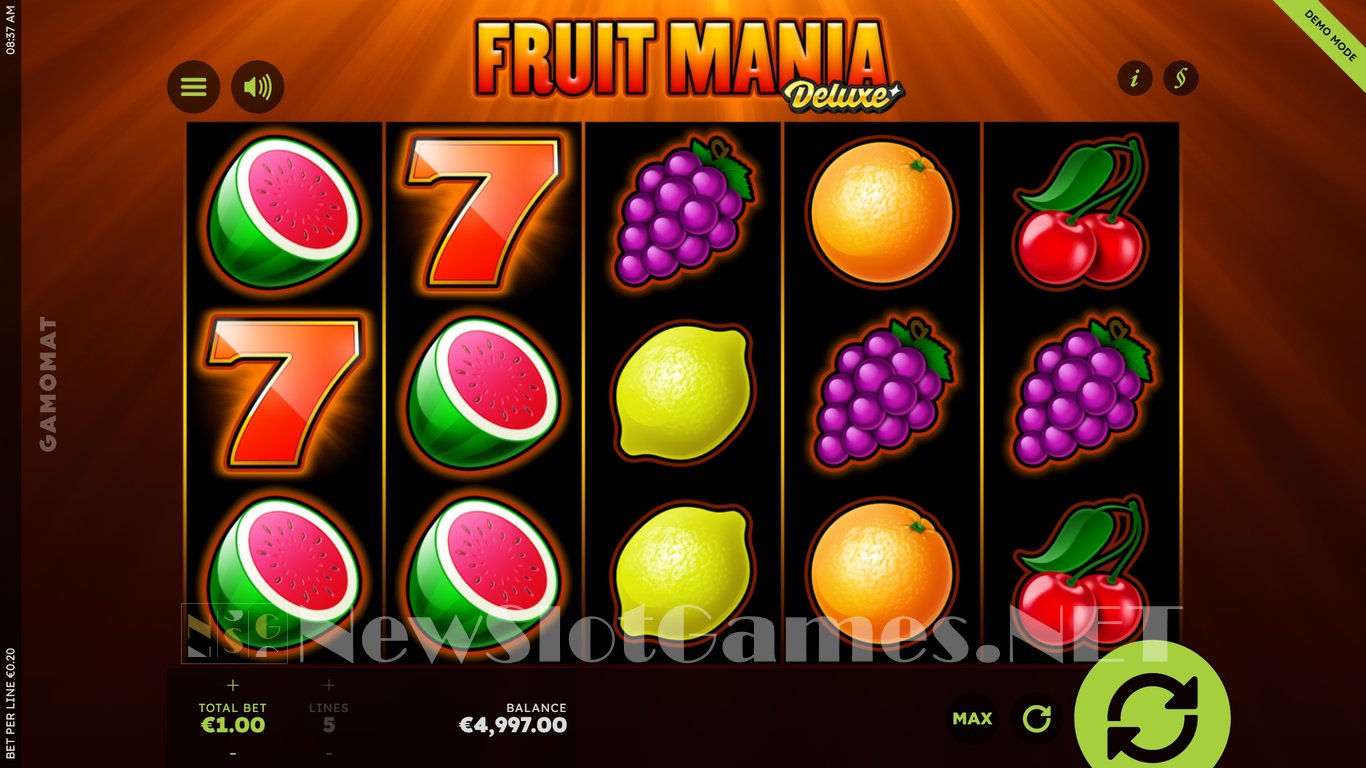 Fruit Mania Deluxe Slot Slot Image in Demo - pic. 3
