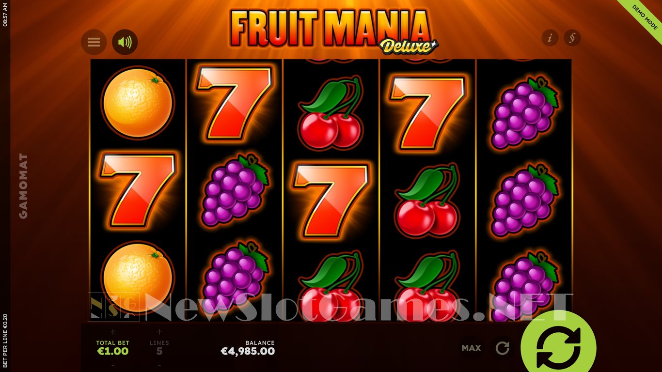 Fruit Mania Deluxe Slot Slot Image in Demo - pic. 5