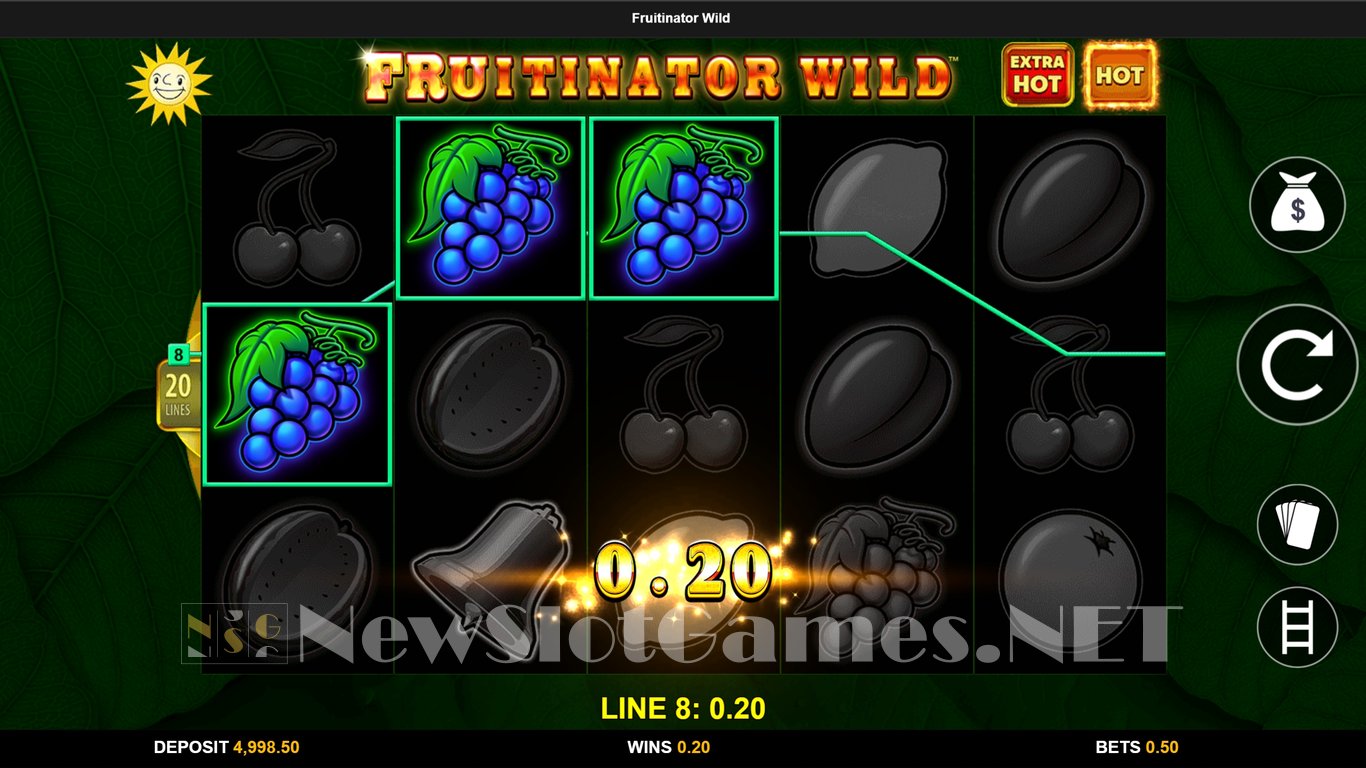 Fruitinator Wild Slot Slot Image in Demo - pic. 3