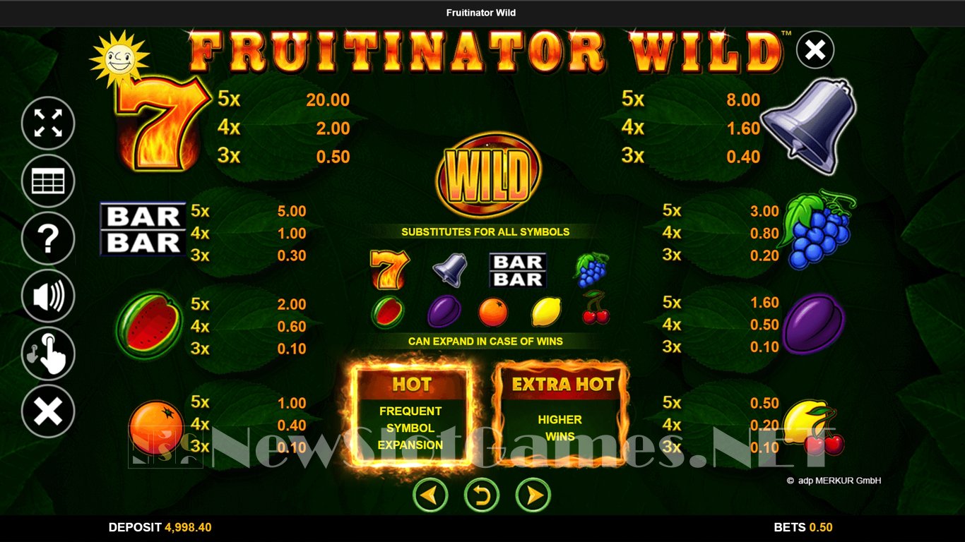 Fruitinator Wild Slot Slot Image in Demo - pic. 6