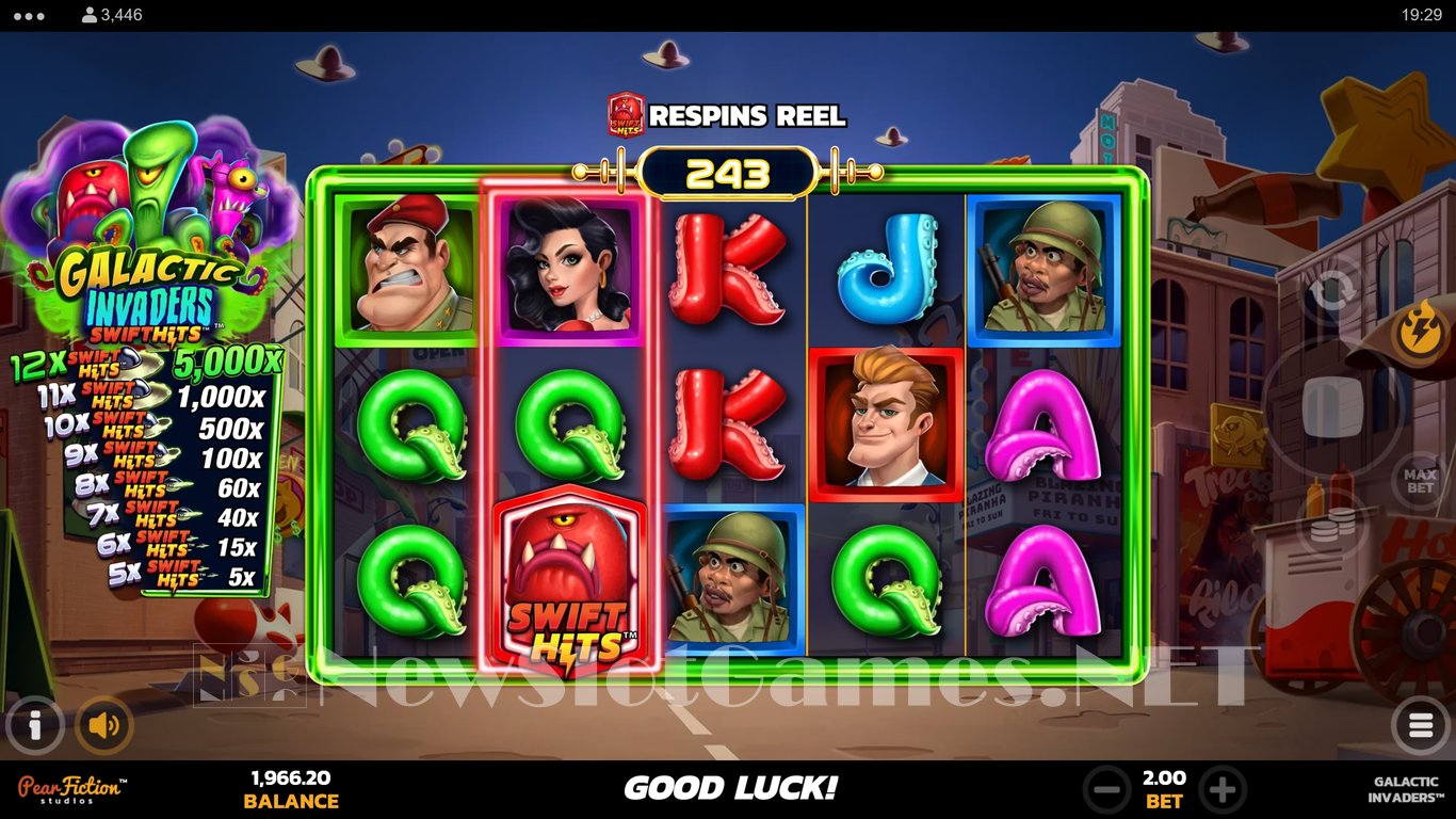 Galactic Invaders Slot Slot Image in Demo - pic. 3