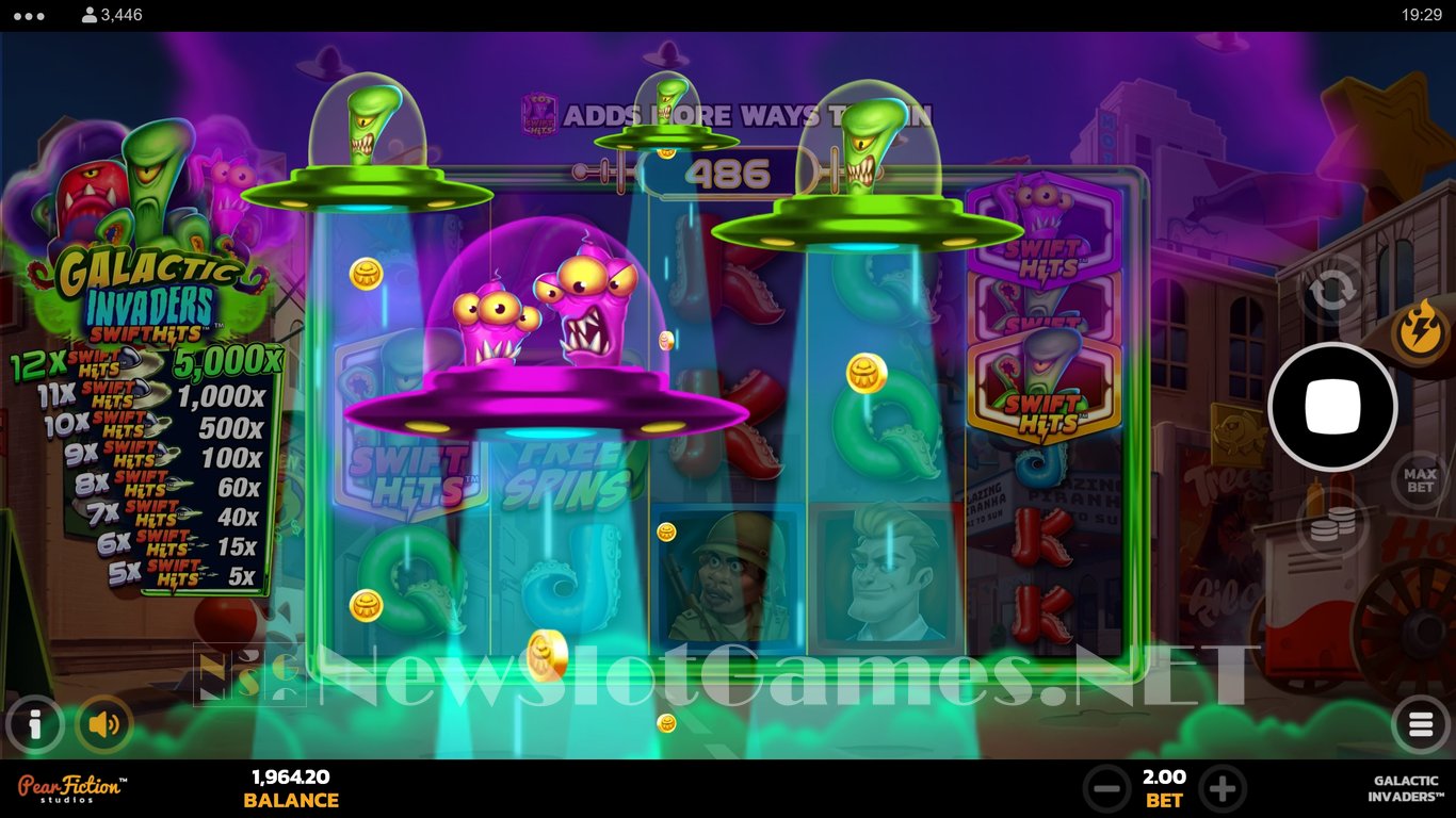 Galactic Invaders Slot Slot Image in Demo - pic. 4