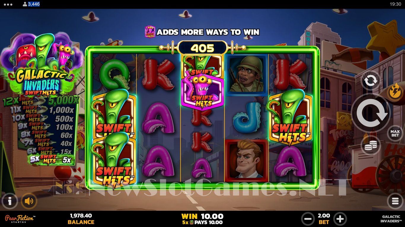 Galactic Invaders Slot Slot Image in Demo - pic. 6