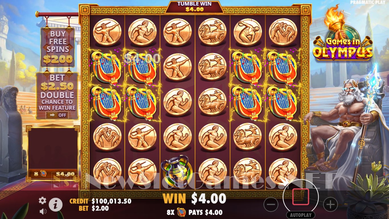 Games in Olympus Slot Slot Image in Demo - pic. 4