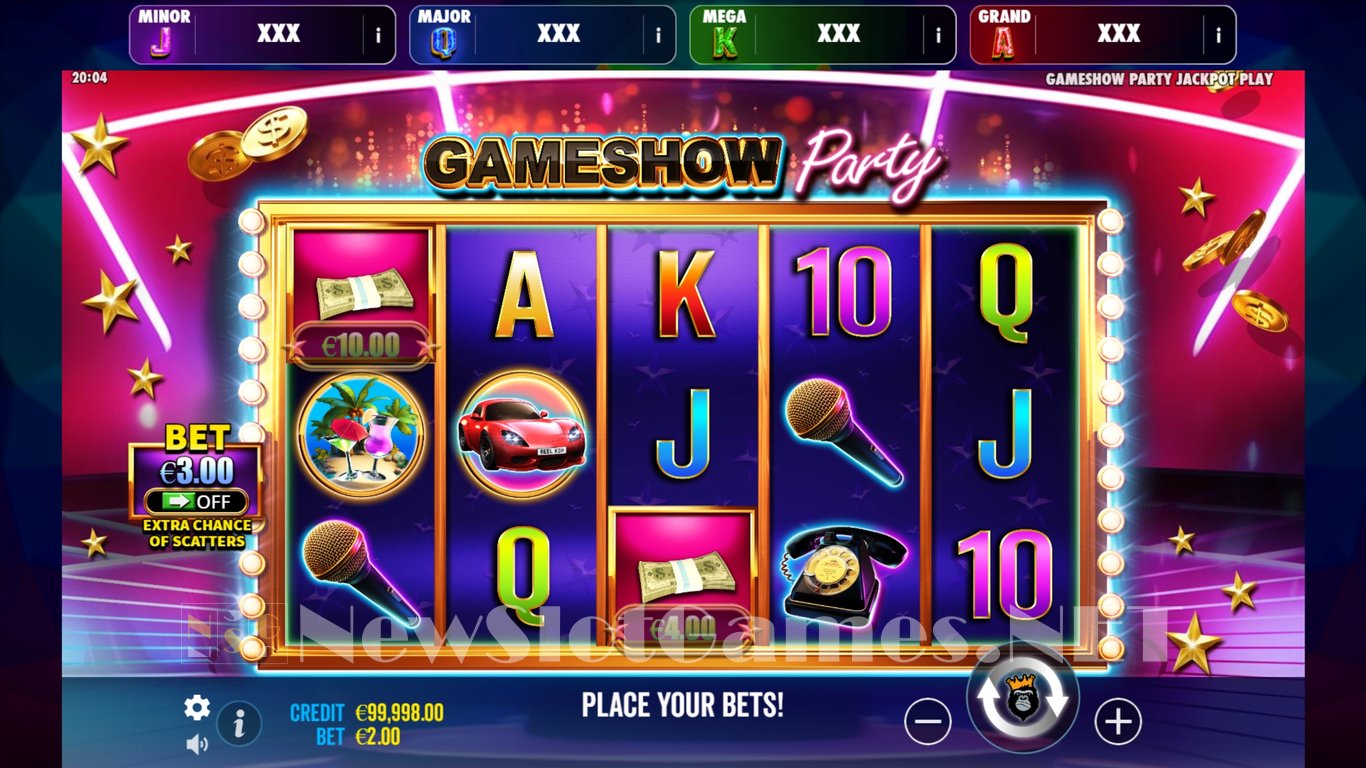 Gameshow Party Slot Demo Image
